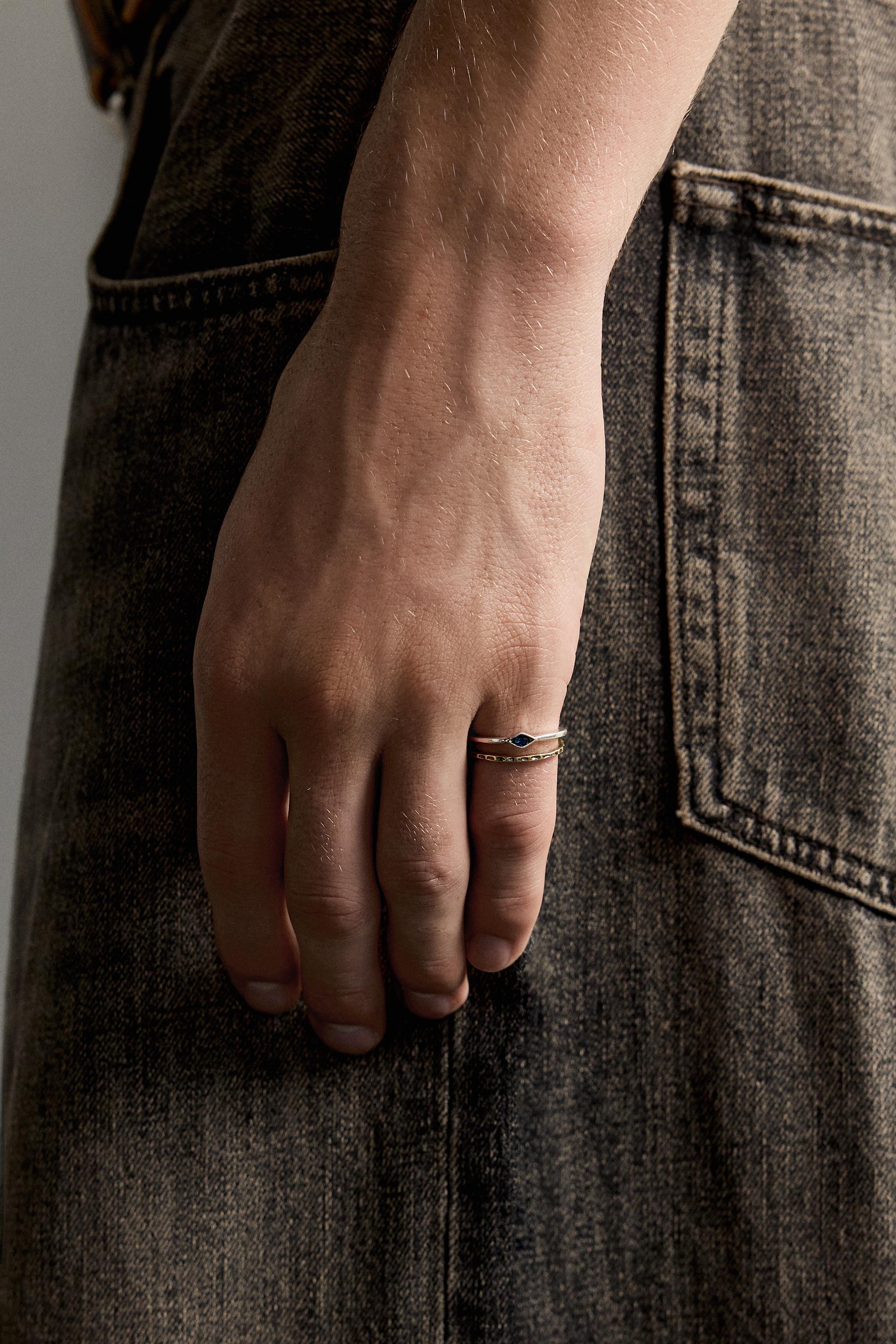 METALLIC MIXED RING PACK 2